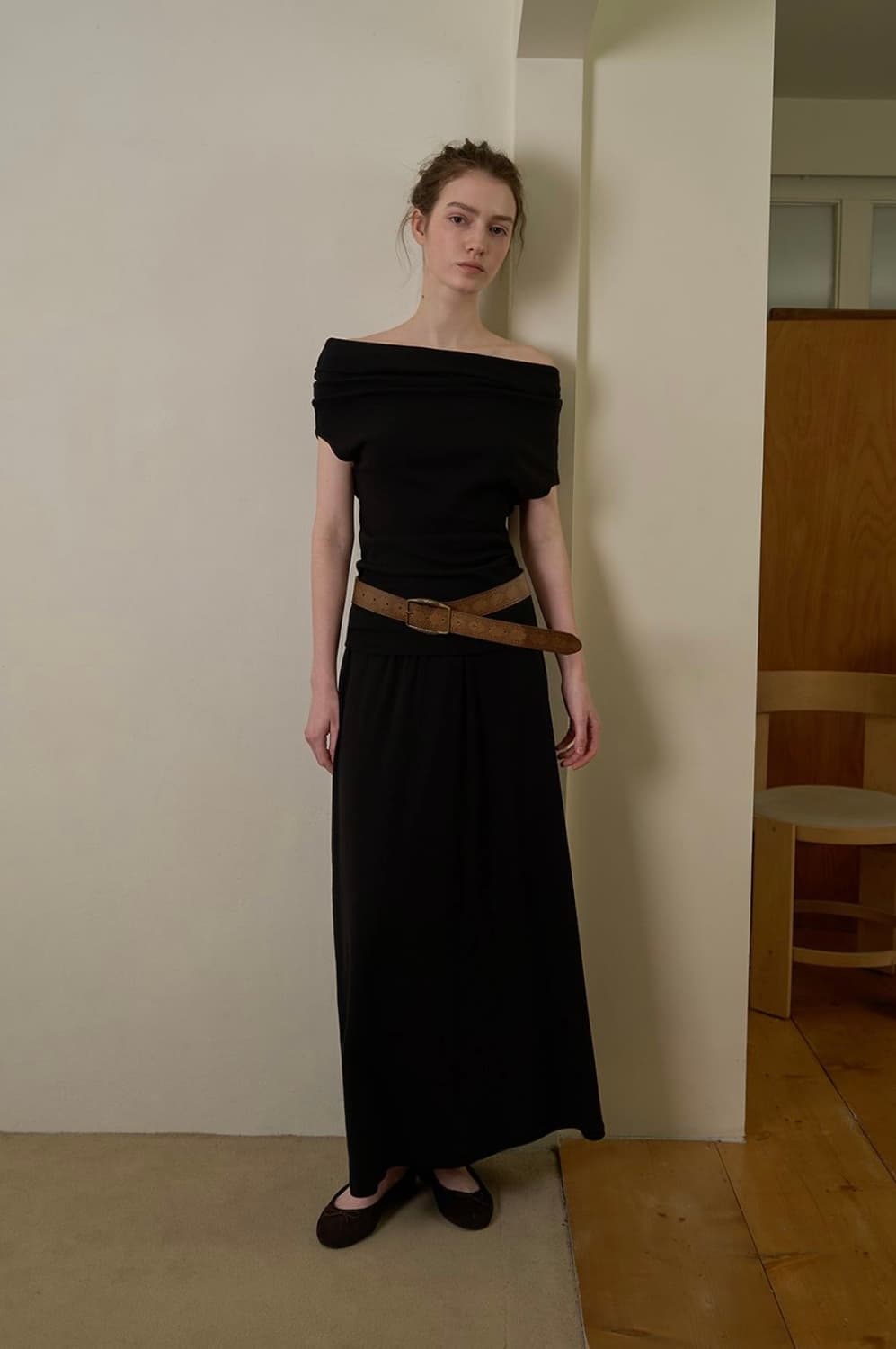 위드아웃썸머 Comfort 셋업(오프숄더+스커트) 상품이미지2