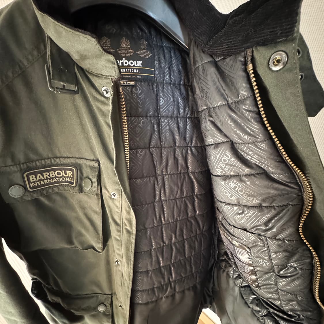 [M] 바버 인터내셔날 블랙웰 왁스 자켓 - 세이지 / MWX0928SG 상품이미지7