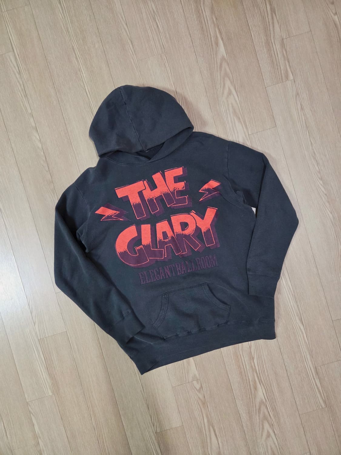 RNA 차콜 그레이 러기드 후드 티셔츠 상품이미지5