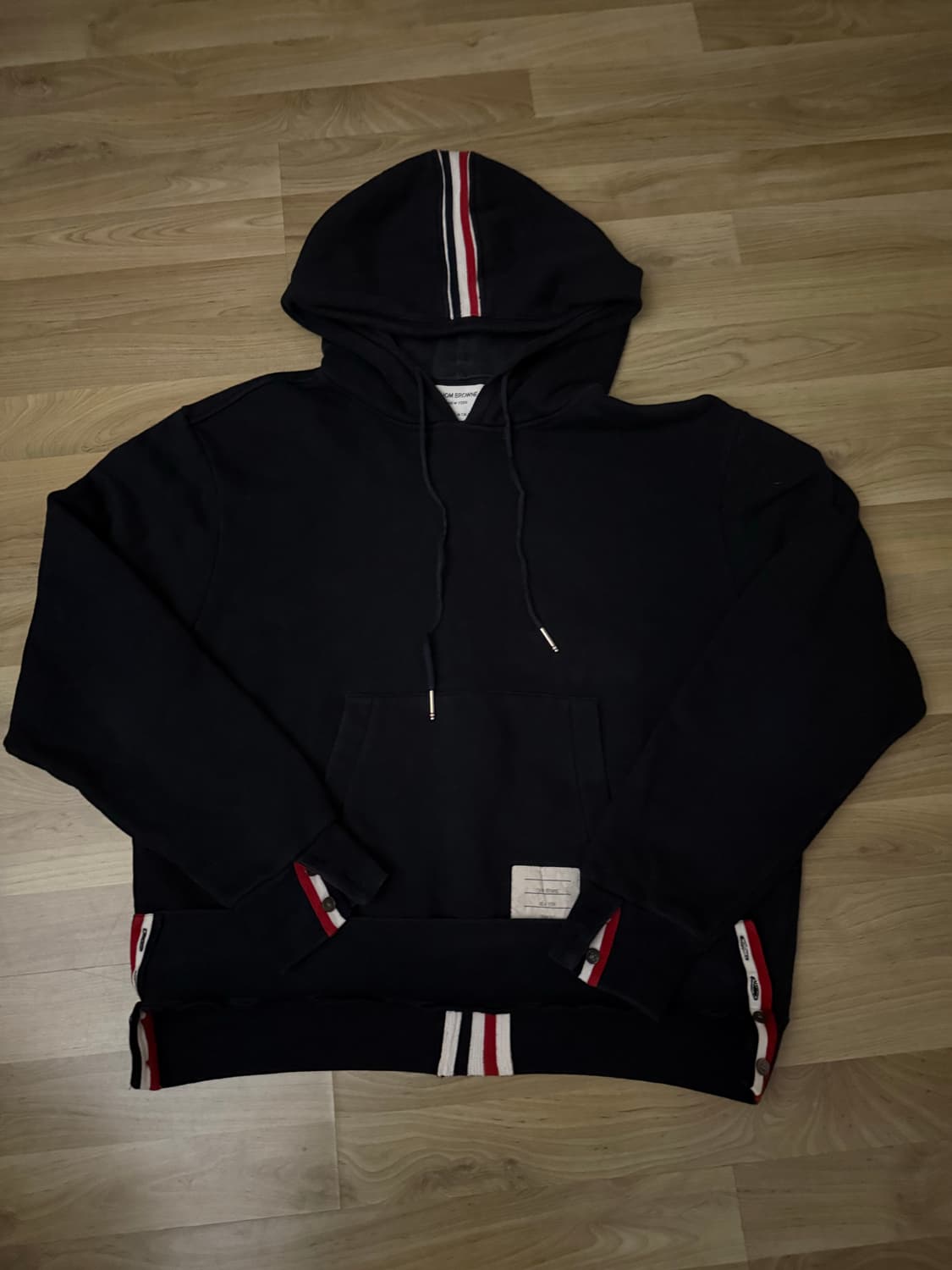 톰브라운 백삼선 후드티 3size  상품이미지1