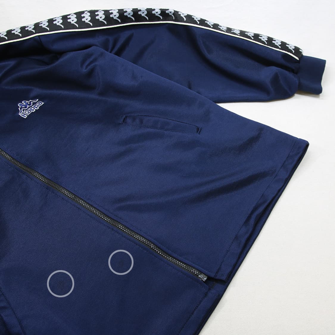 (착용컷) Kappa 올드스쿨 트랙 자켓 (남성용 105) 상품이미지6