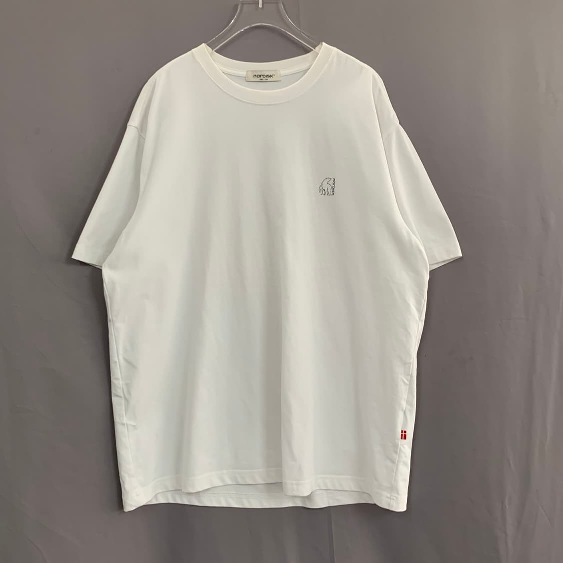 XXL 노르디스크 유니 피크닉 베어 프린팅 빅사이즈 반팔티 상품이미지3