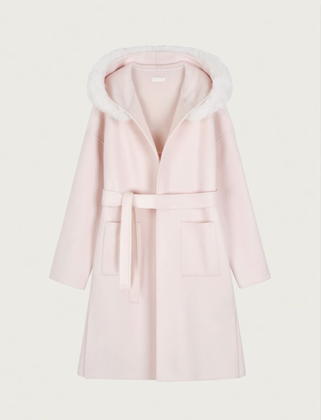 [클리시어]Lilac merino wool coat 라일락 메리노 코트 상품이미지1