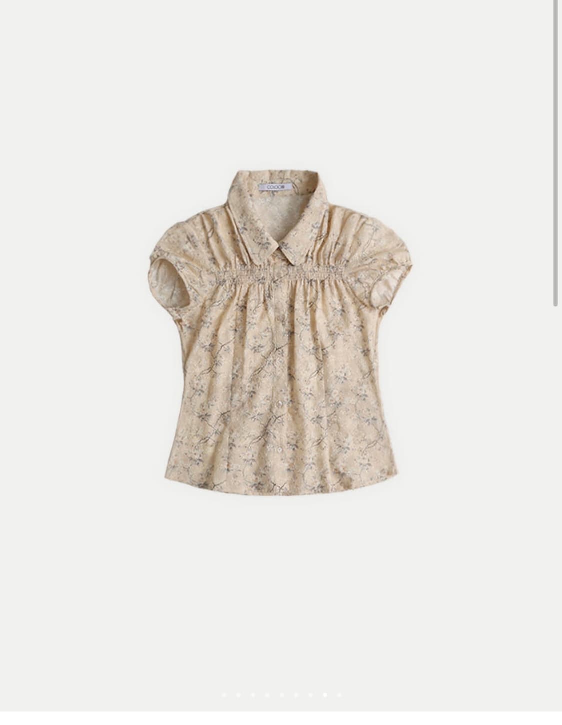 콜로신스 블라우스 GIRLY EMBROIDERY BLOUSE 상품이미지1
