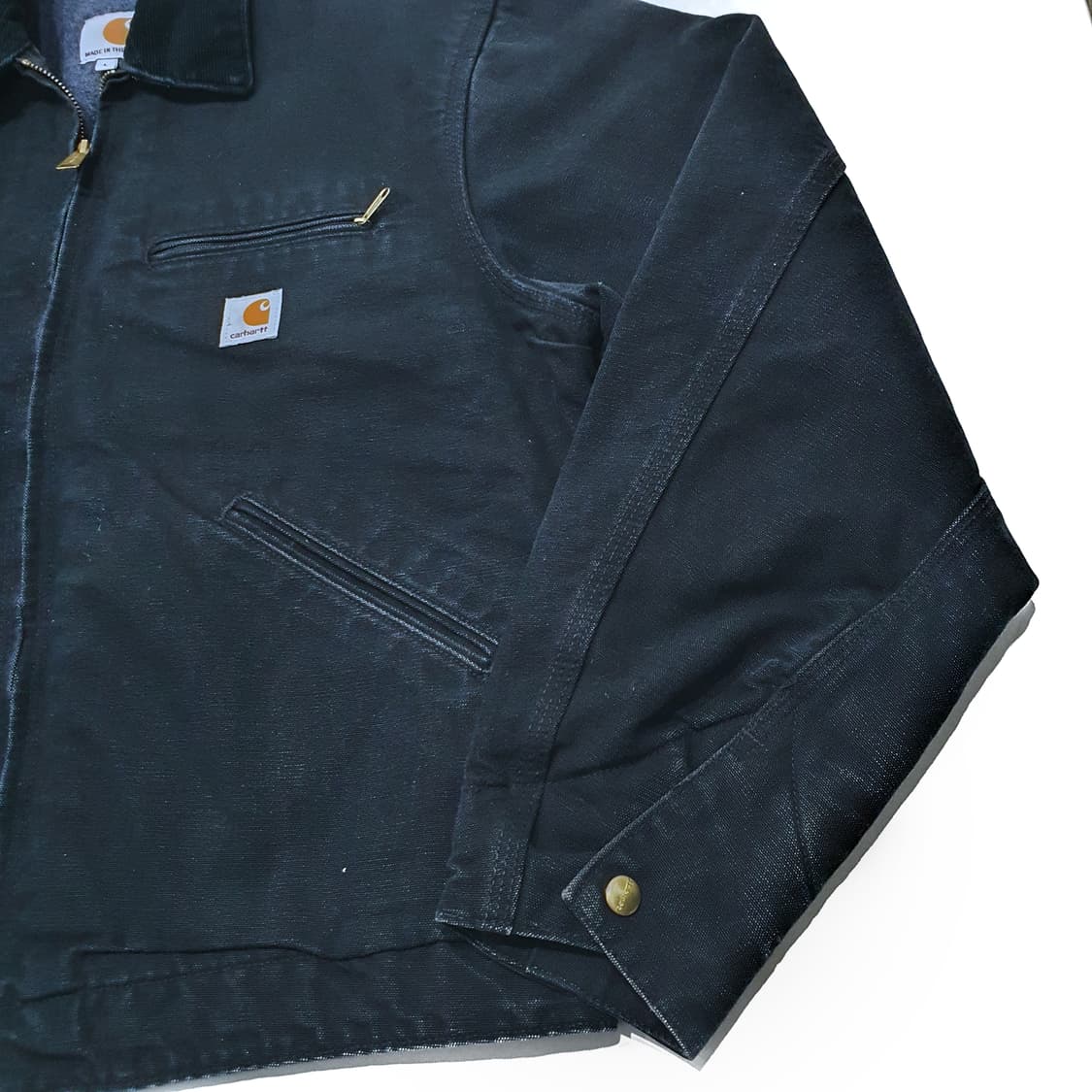 칼하트 디트로이트 j001 블랙 L (105-110) 125주년 상품이미지5