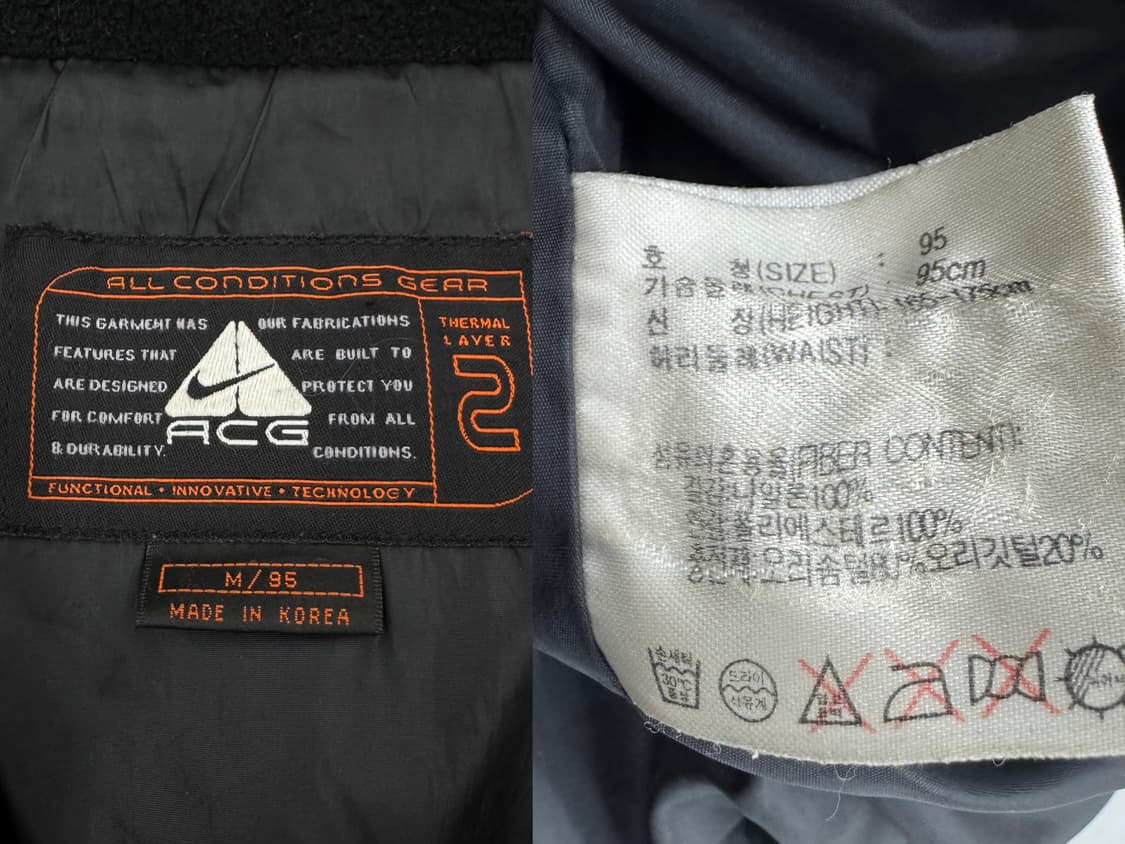 나이키 ACG 00s 덕다운 푸퍼 패딩 블랙 상품이미지10