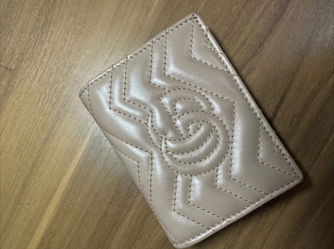 정품 구찌 마몽 반지갑 누드톤 상품이미지4