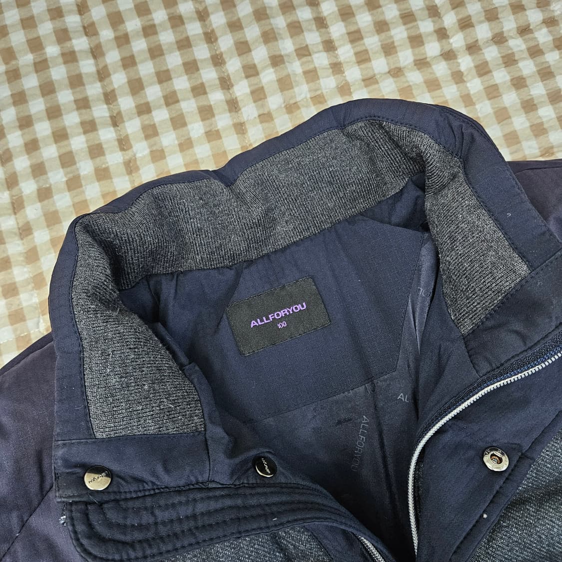 올포유 오리털 경량패딩 자켓 남자100 상품이미지2