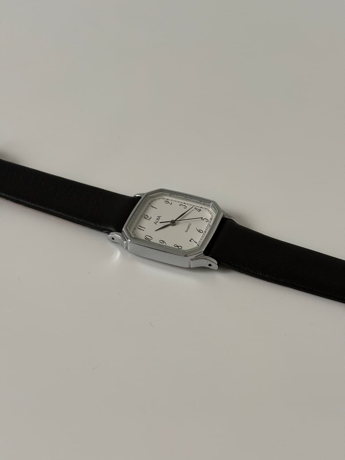 ALBA - 1990s Silver Square Ladies Quartz 상품이미지6