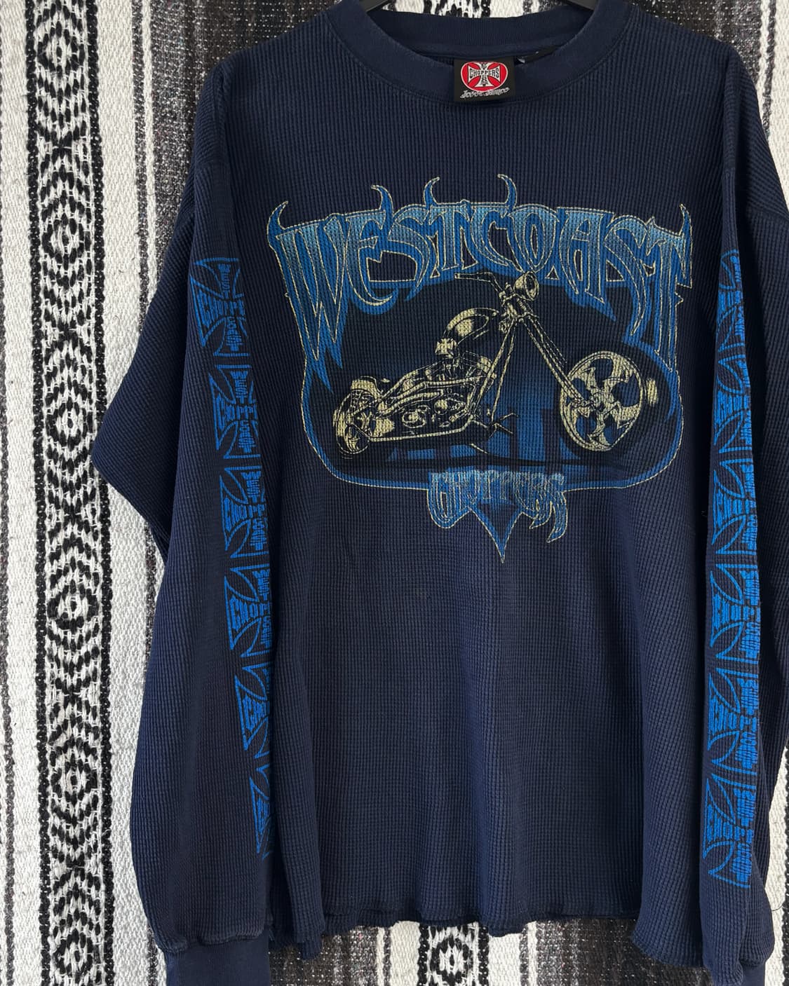 00s west coast choppers 써멀 니트 상품이미지1