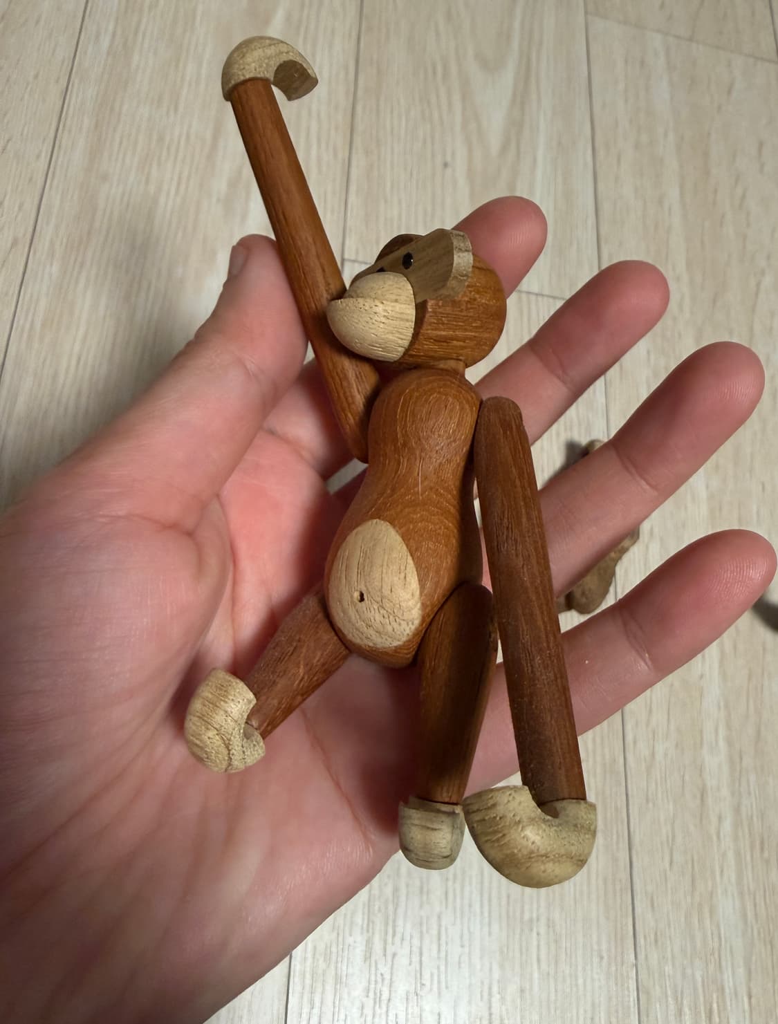 우드 원목 원숭이 목각 나무 인형 장식품 상품이미지2