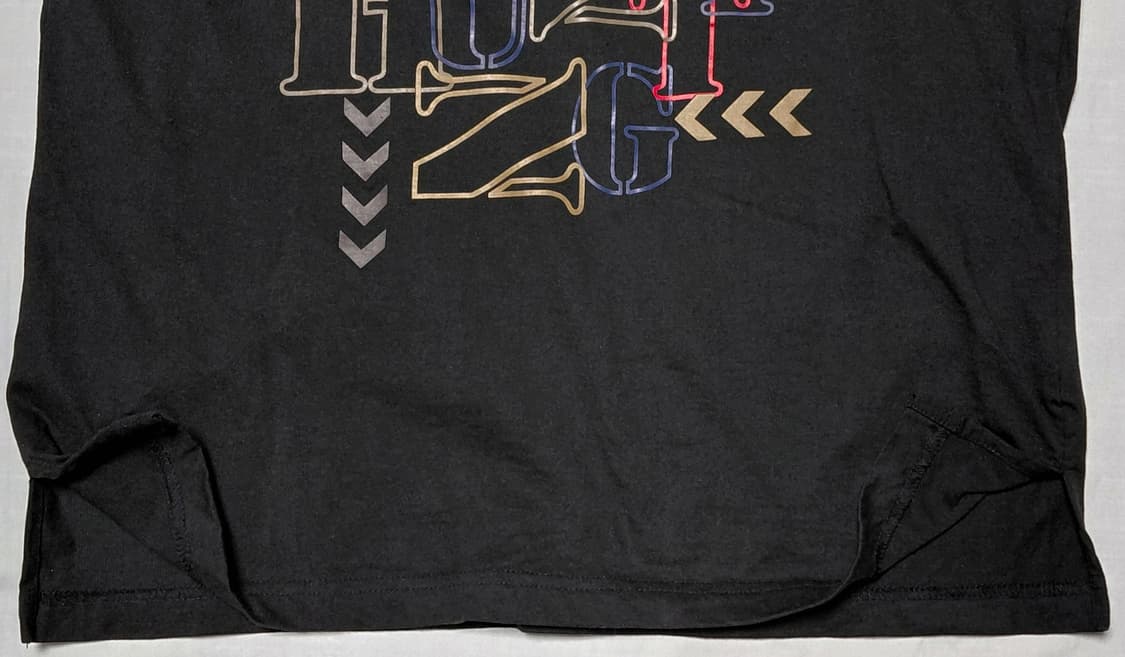 [M] 빈티지 DOG HUNTING 그래픽 반팔 티셔츠 (블랙) 상품이미지3