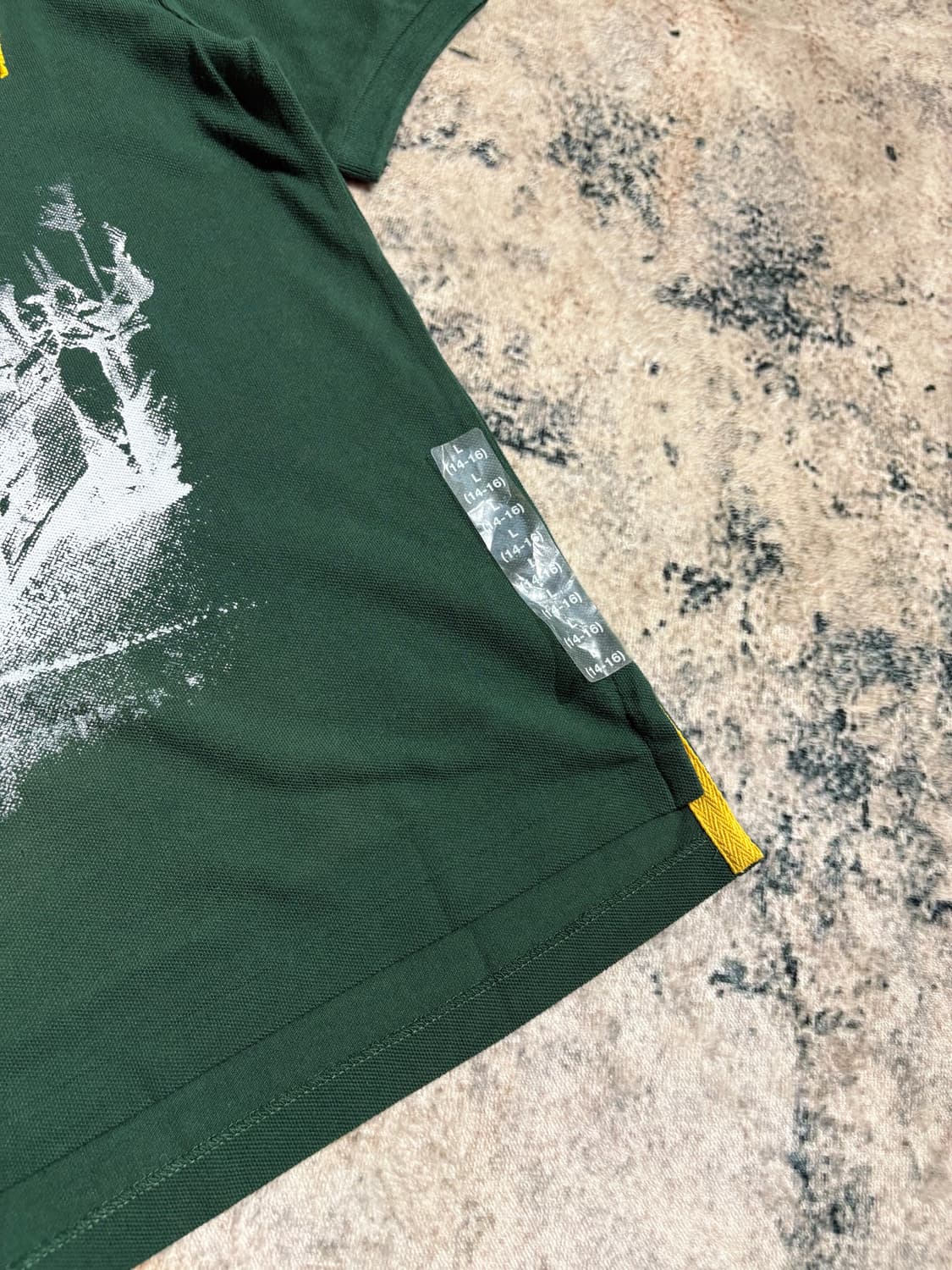 폴로 빅포니 프린팅 커스텀 카라티 새상품 상품이미지3