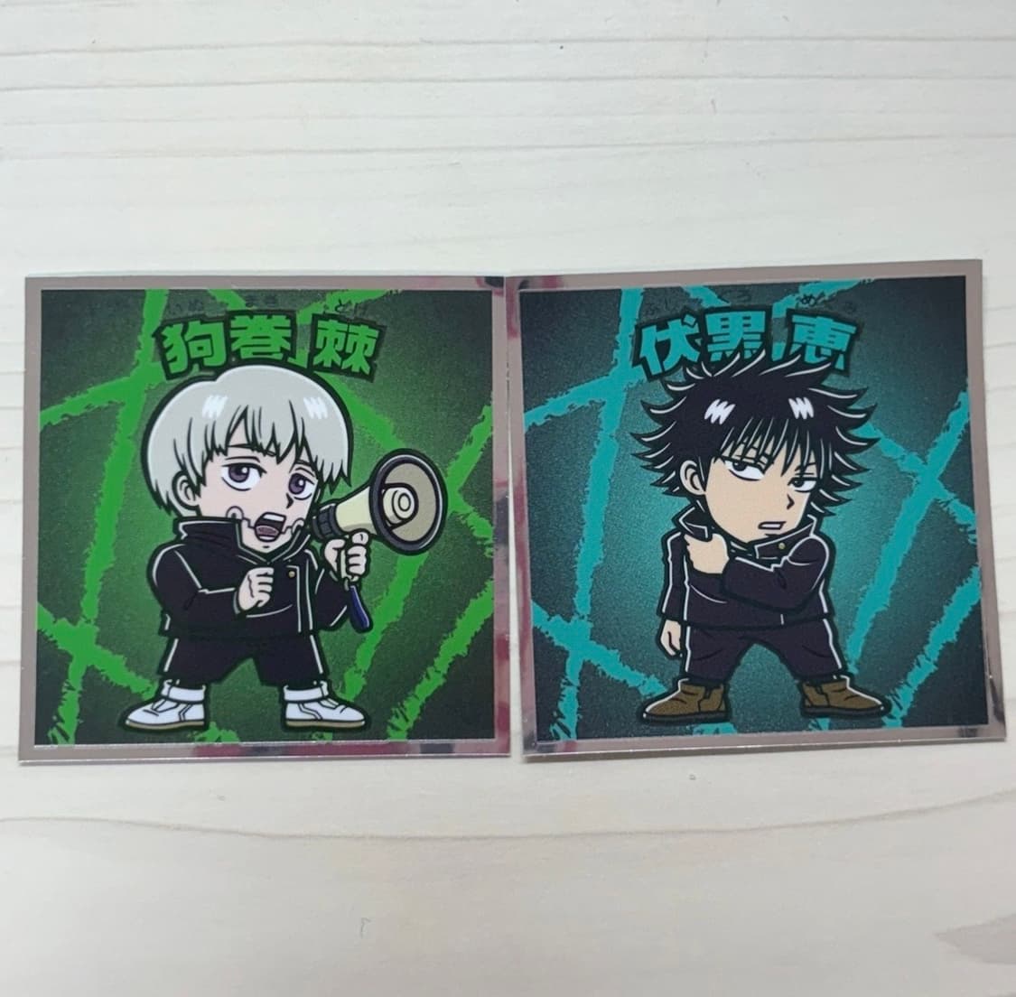 주술회전 토게 메구미 웨하스 스티커 상품이미지1