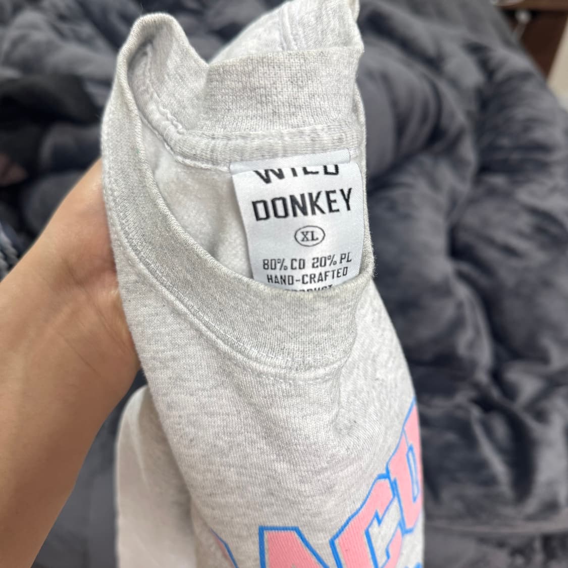 와일드동키 맨투맨 XL 상품이미지3