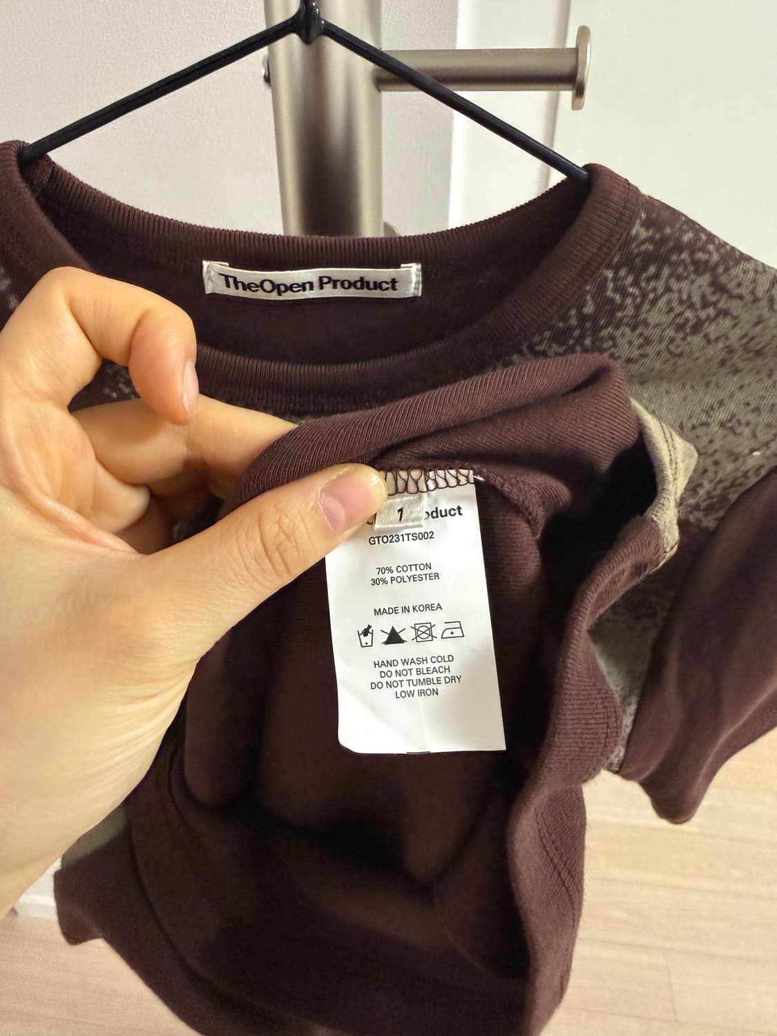 오픈와이와이 openyy 더오픈프로덕트 발레리나 반팔 티셔츠 상품이미지7