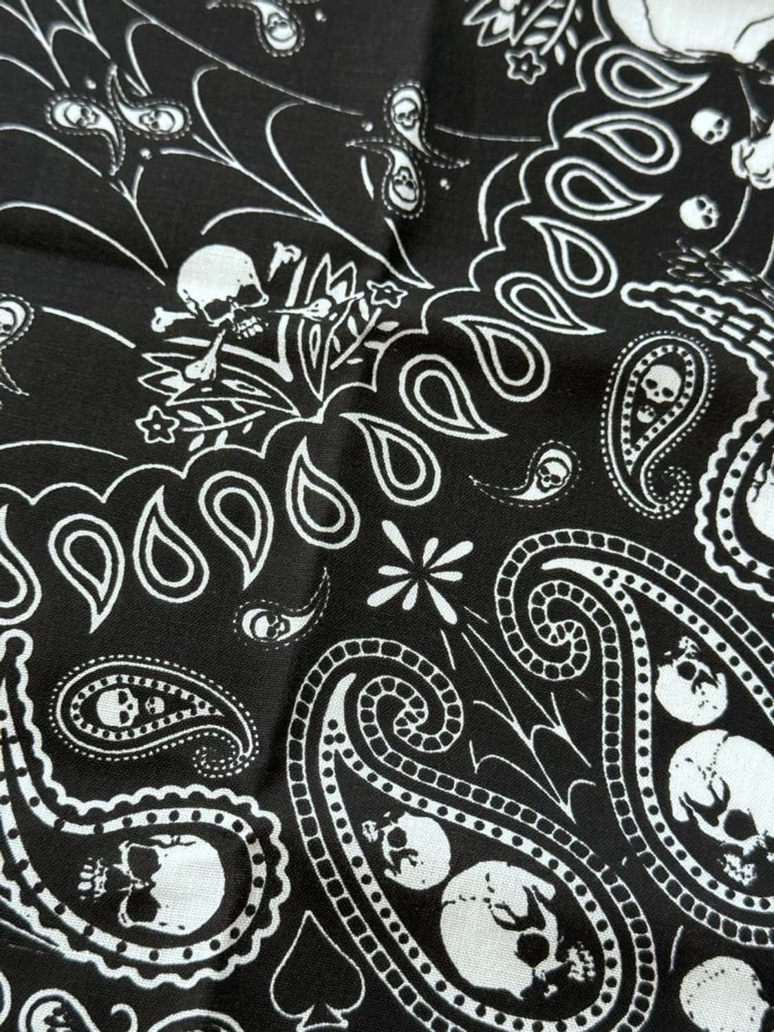 SKULL WEB BANDANA 스컬 웹 반다나 상품이미지4