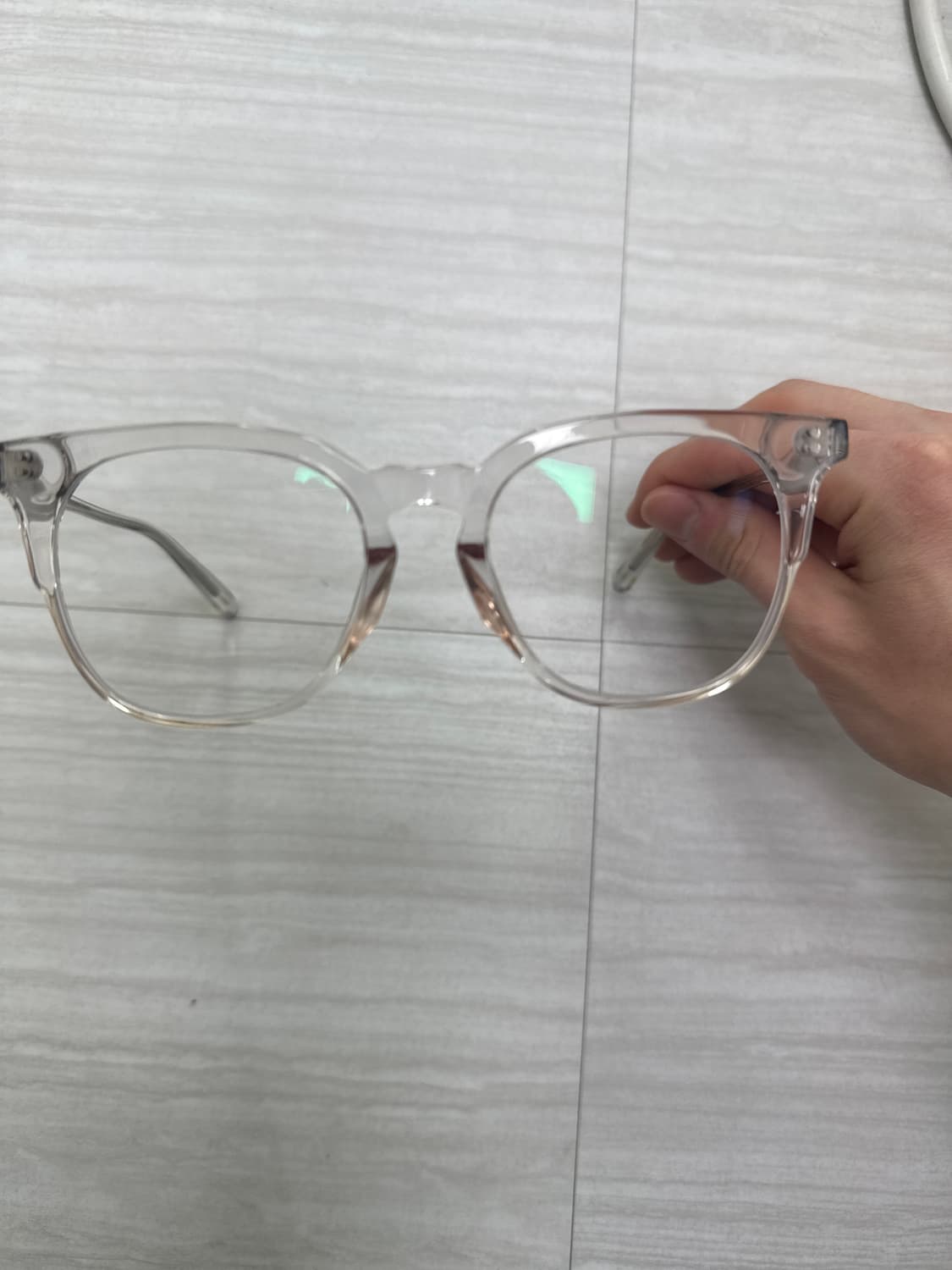 마노모스 안경 mecury c4 투명테 판매 상품이미지2