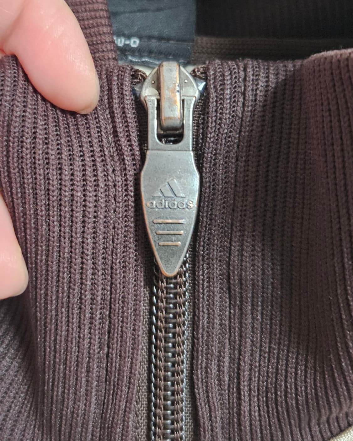 아디다스 희귀 빈티지 져지 브라운 아이보리 상품이미지8