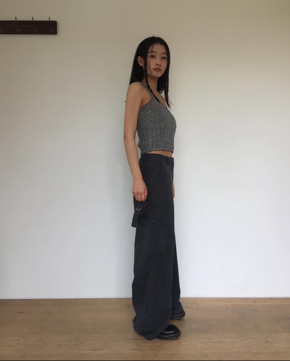 one shoulder knit 상품이미지3