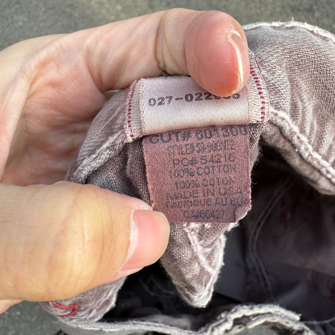 트루릴리전 USA 바비 슈퍼 T 데님 팬츠 상품이미지10