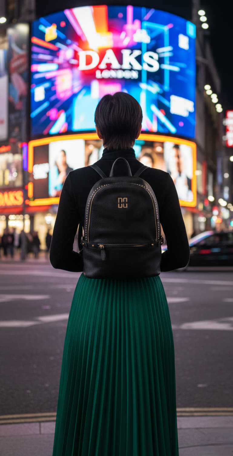 닥스 레더 백팩 상품이미지1