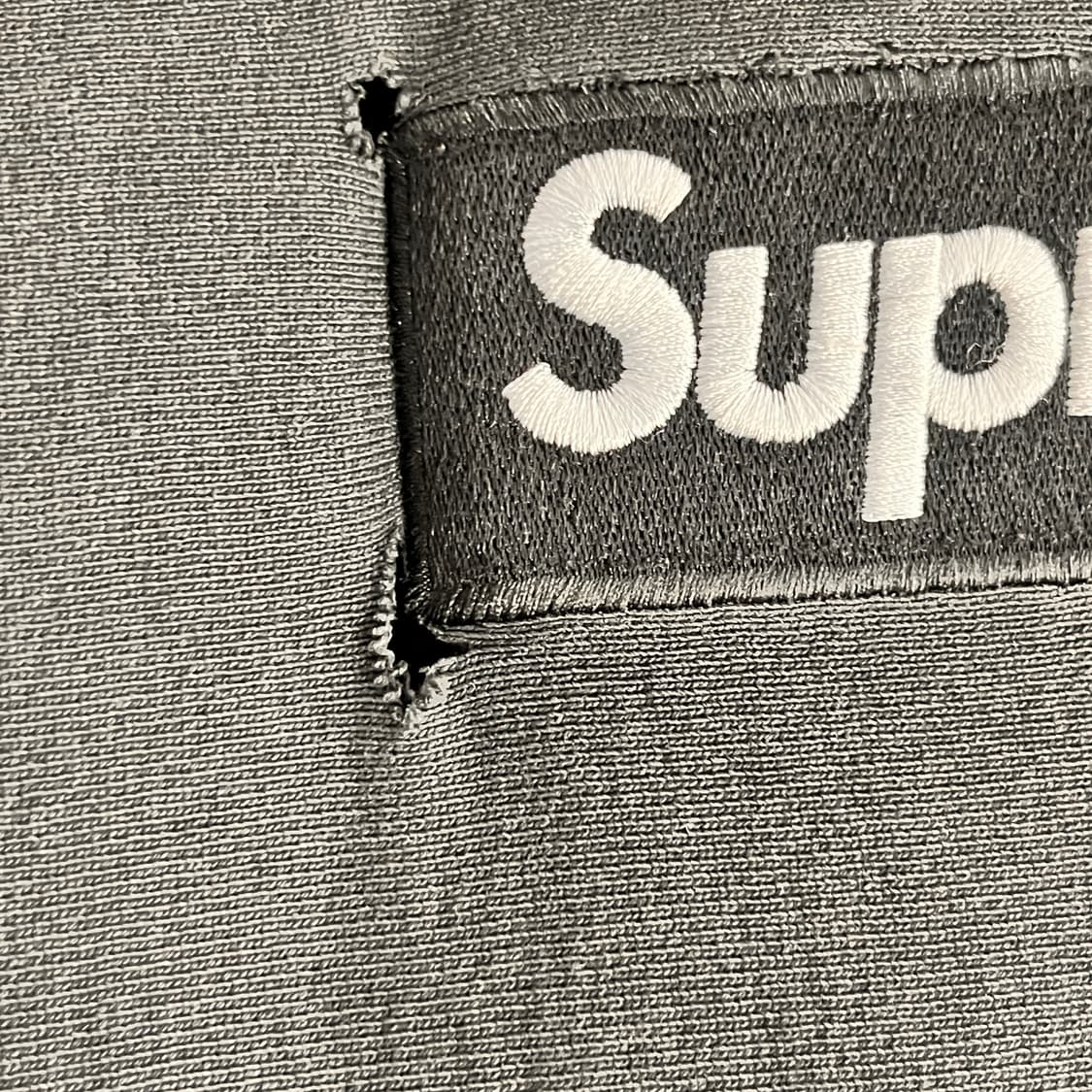 [L] 슈프림 박스로고 후드 블랙 12fw 상품이미지2