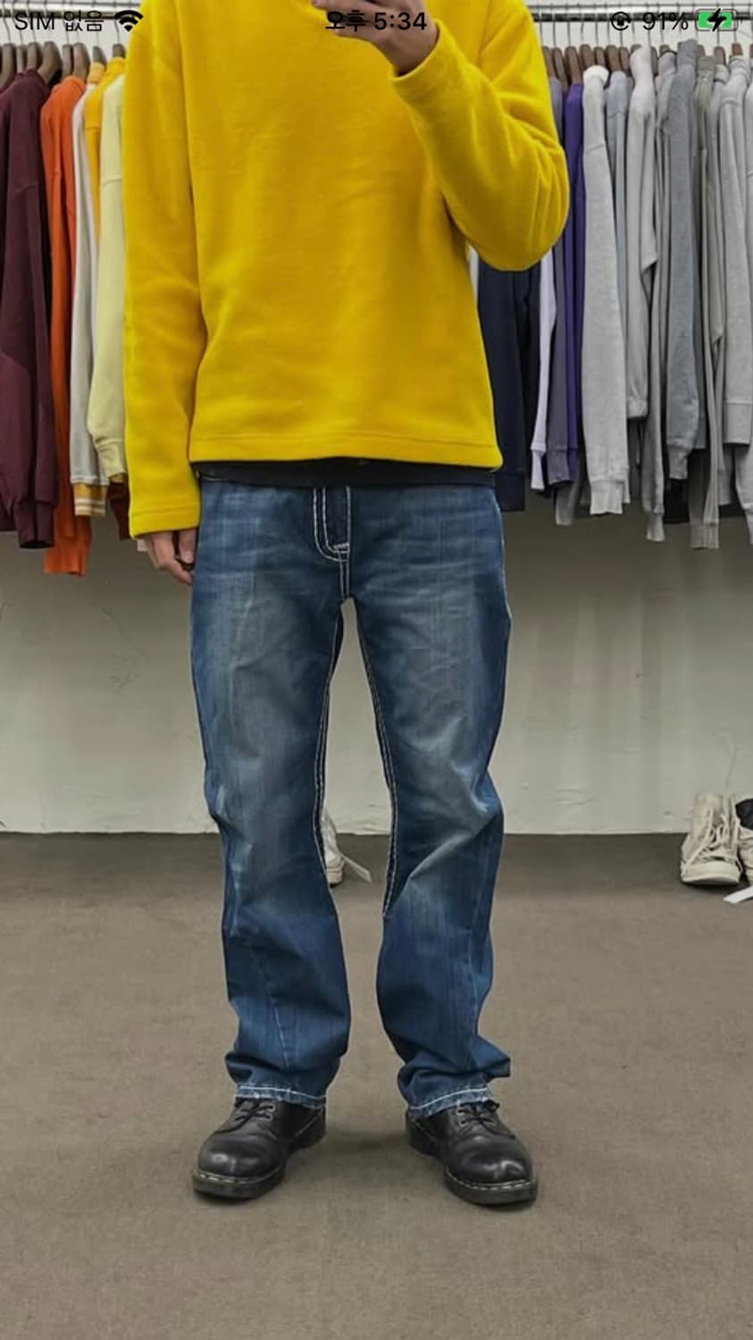 made in USA 스트레이트 핏 32x33 상품이미지8