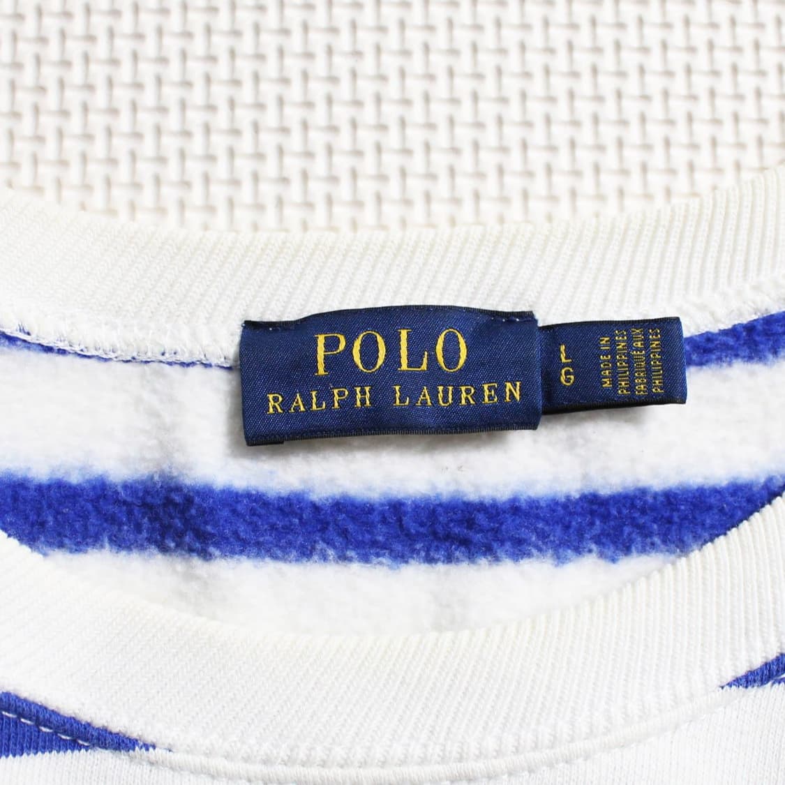 Polo 폴로 랄프로렌 베어 스트라이프 맨투맨 상품이미지4