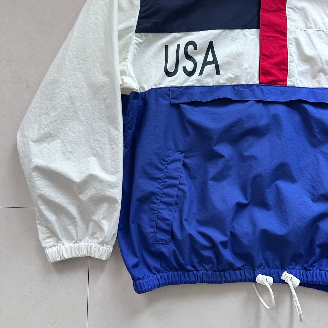 90s 폴로스포츠 MADE IN USA 성조기 아노락 M 상품이미지3