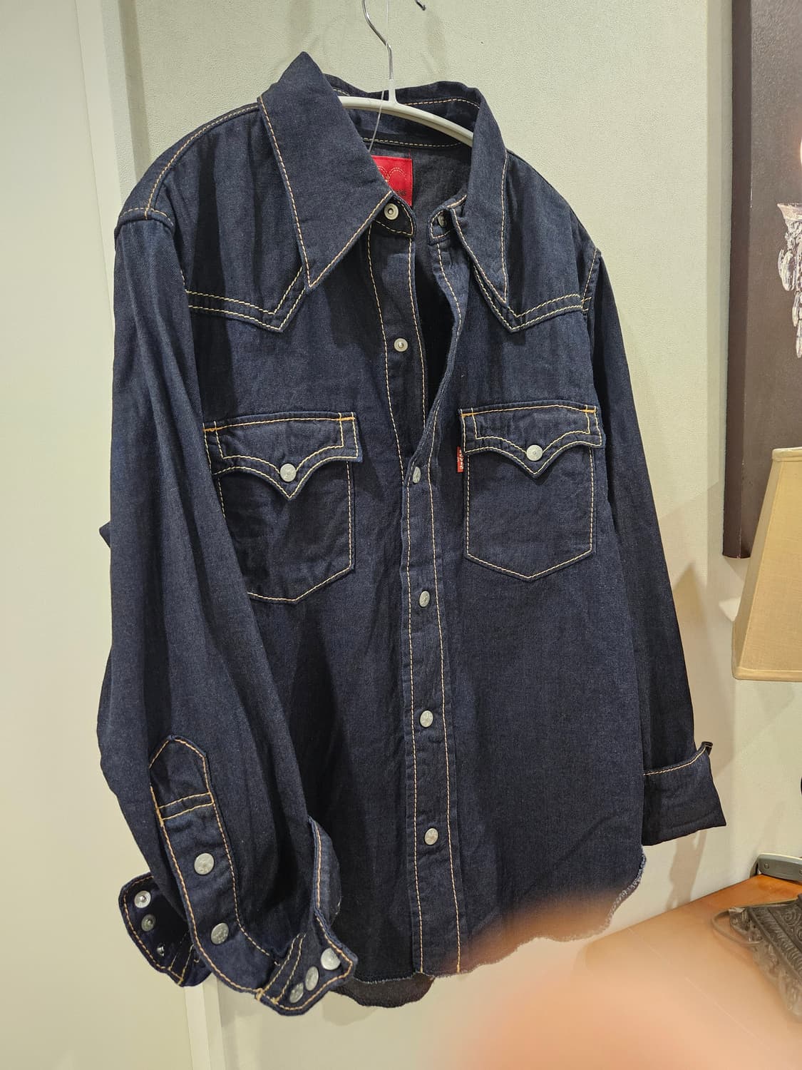 리바이스 타입원 데님셔츠 남녀공용 상품이미지2