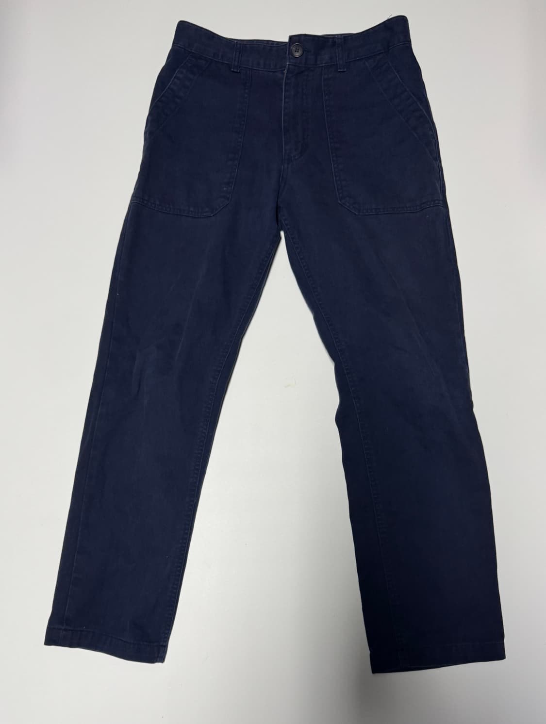 유니폼브릿지 퍼티그 네이비 치노팬츠 31.4인치 상품이미지1