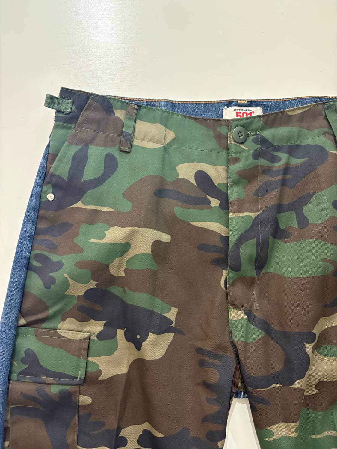 TTF✳️BLESS military mix jean 상품이미지5