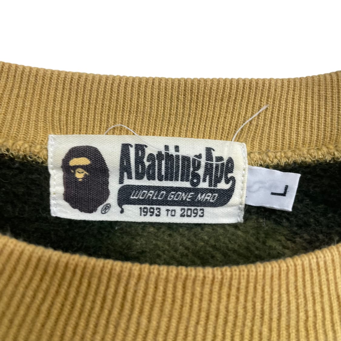 베이프 1st 황계 카모 맨투맨 상품이미지6