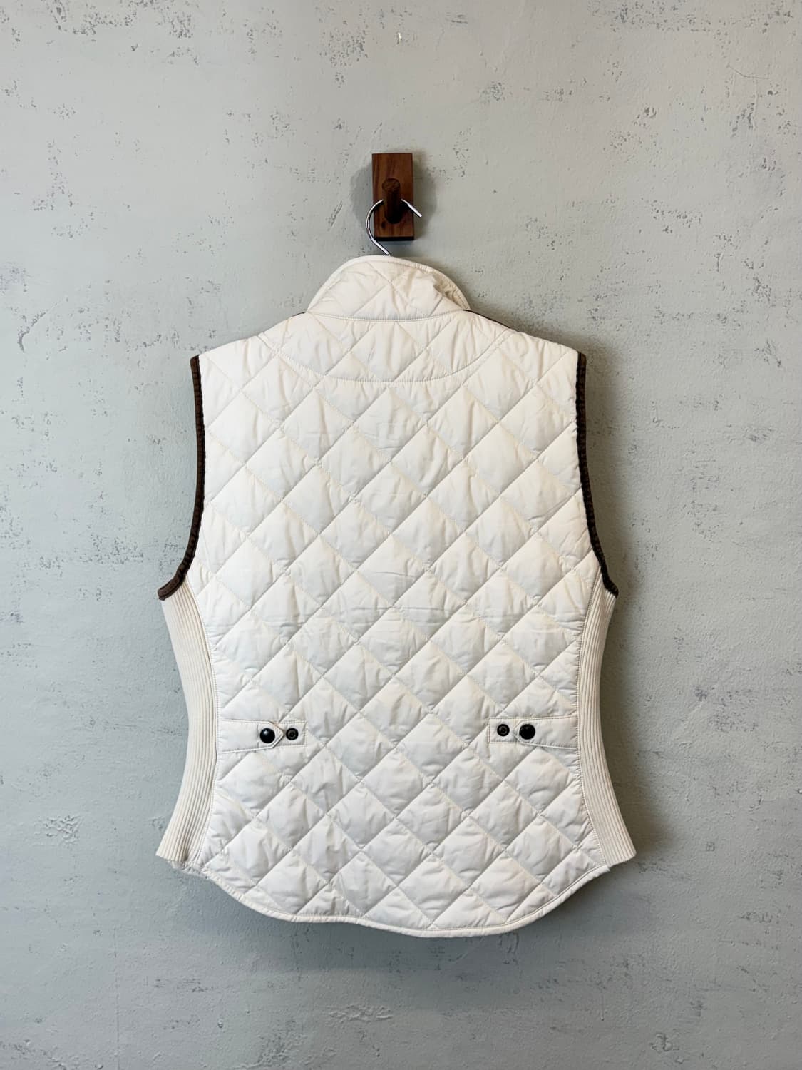 폴로랄프로렌 퀼팅 베스트 아이보리 상품이미지2