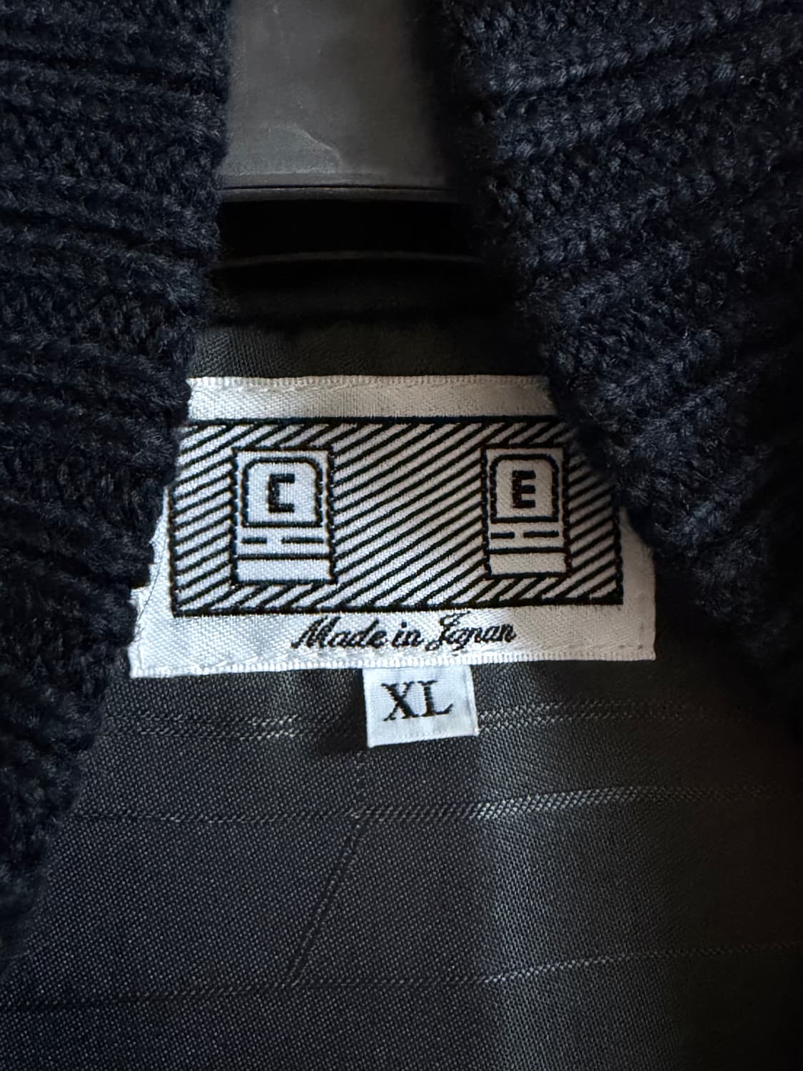 [XL] 카브엠트 코튼 멜톤 자켓 블랙 상품이미지7