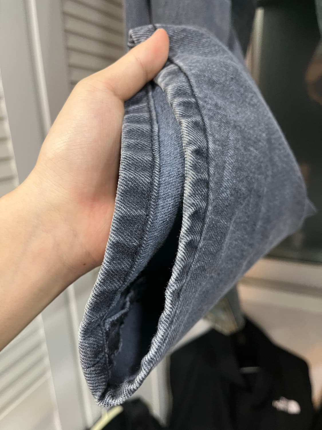 해칭룸 커브진 워시드블랙 4사이즈 상품이미지3