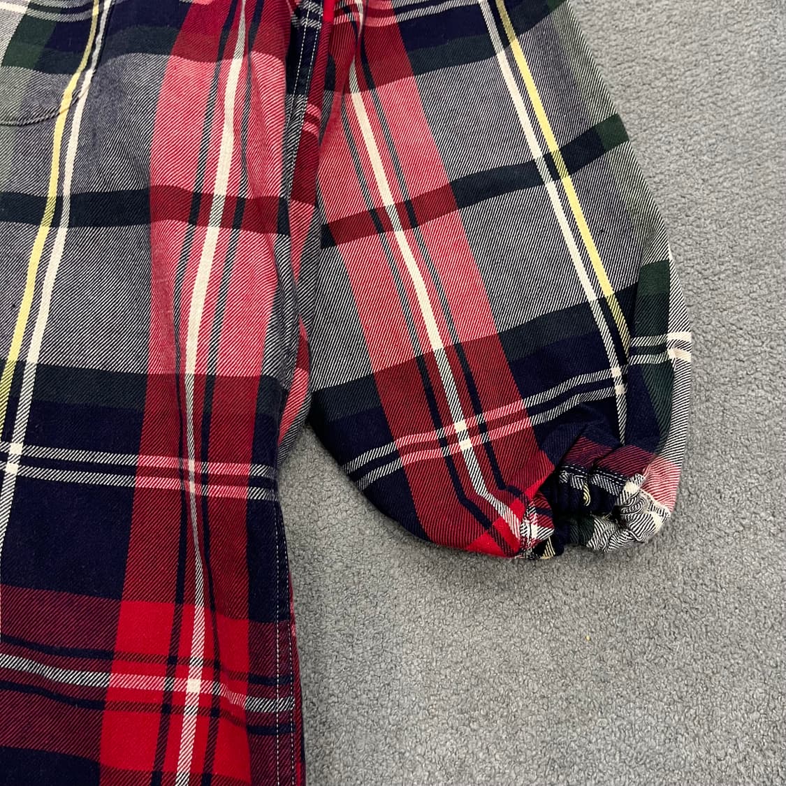 M 노티카 체크 엘라스틱 커프 셔츠 상품이미지3