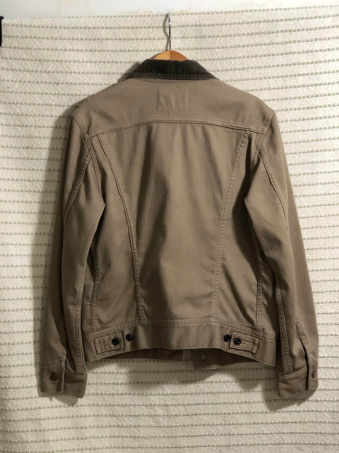 리 스톰라이더 복각 베이지 트러커 데님 청 자켓 S 상품이미지2