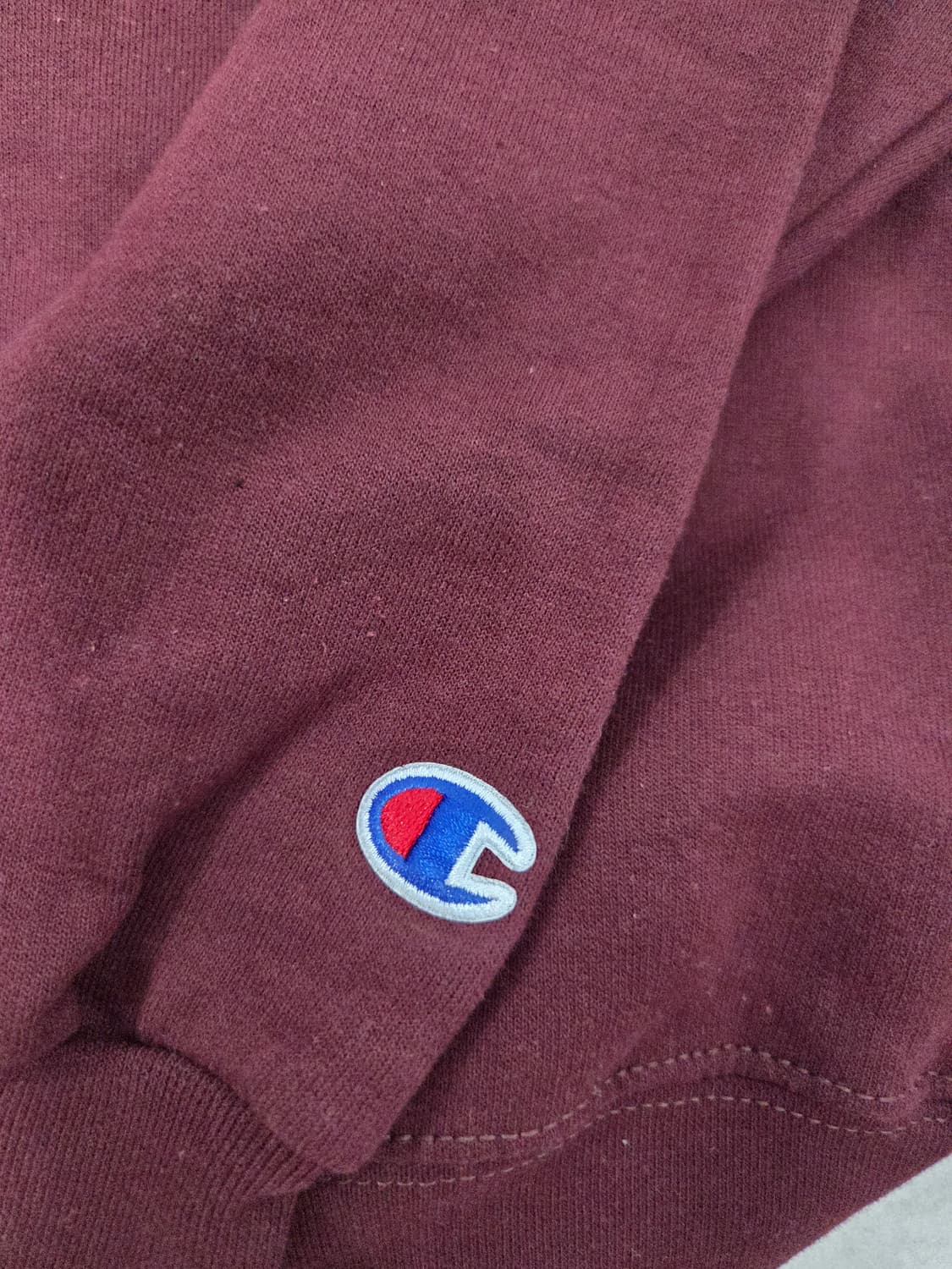 챔피온 하버드 로스쿨 맨투맨 버건디 상품이미지3