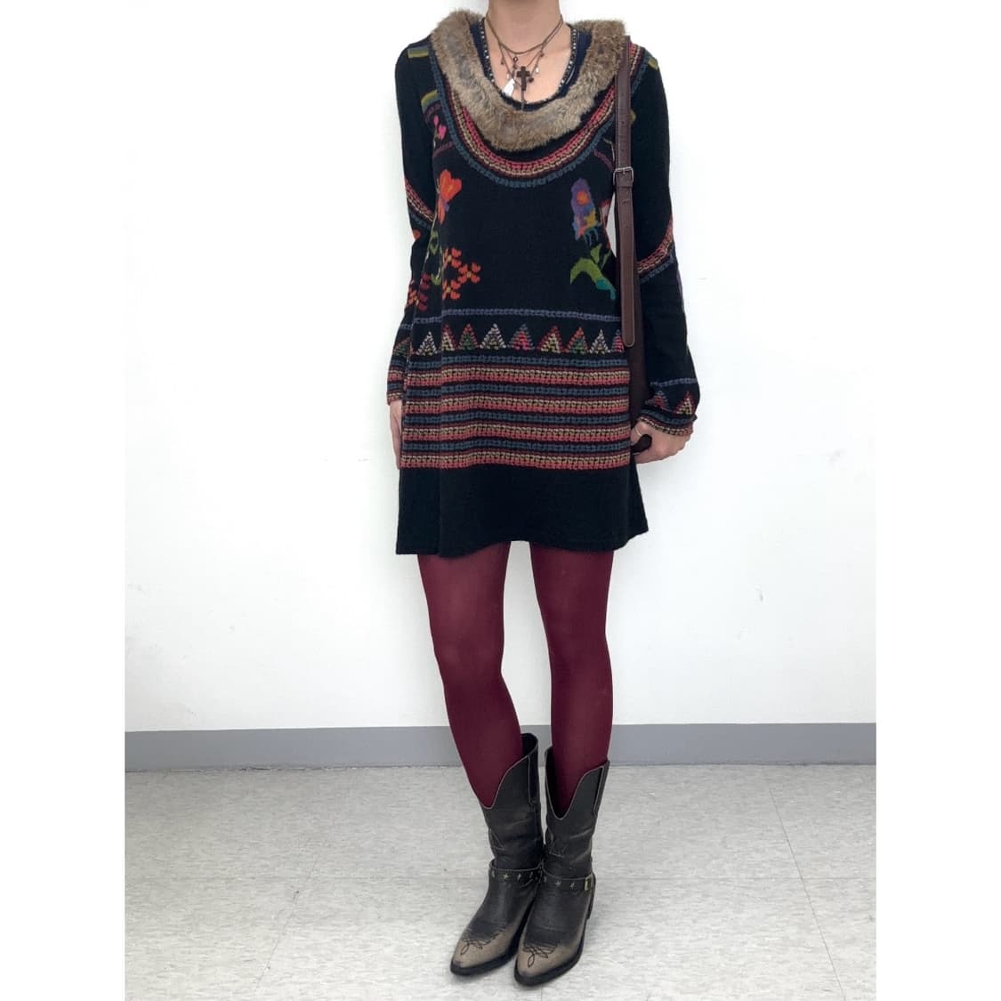 빈티지 보헤미안 에스닉 히피 원피스 상품이미지2