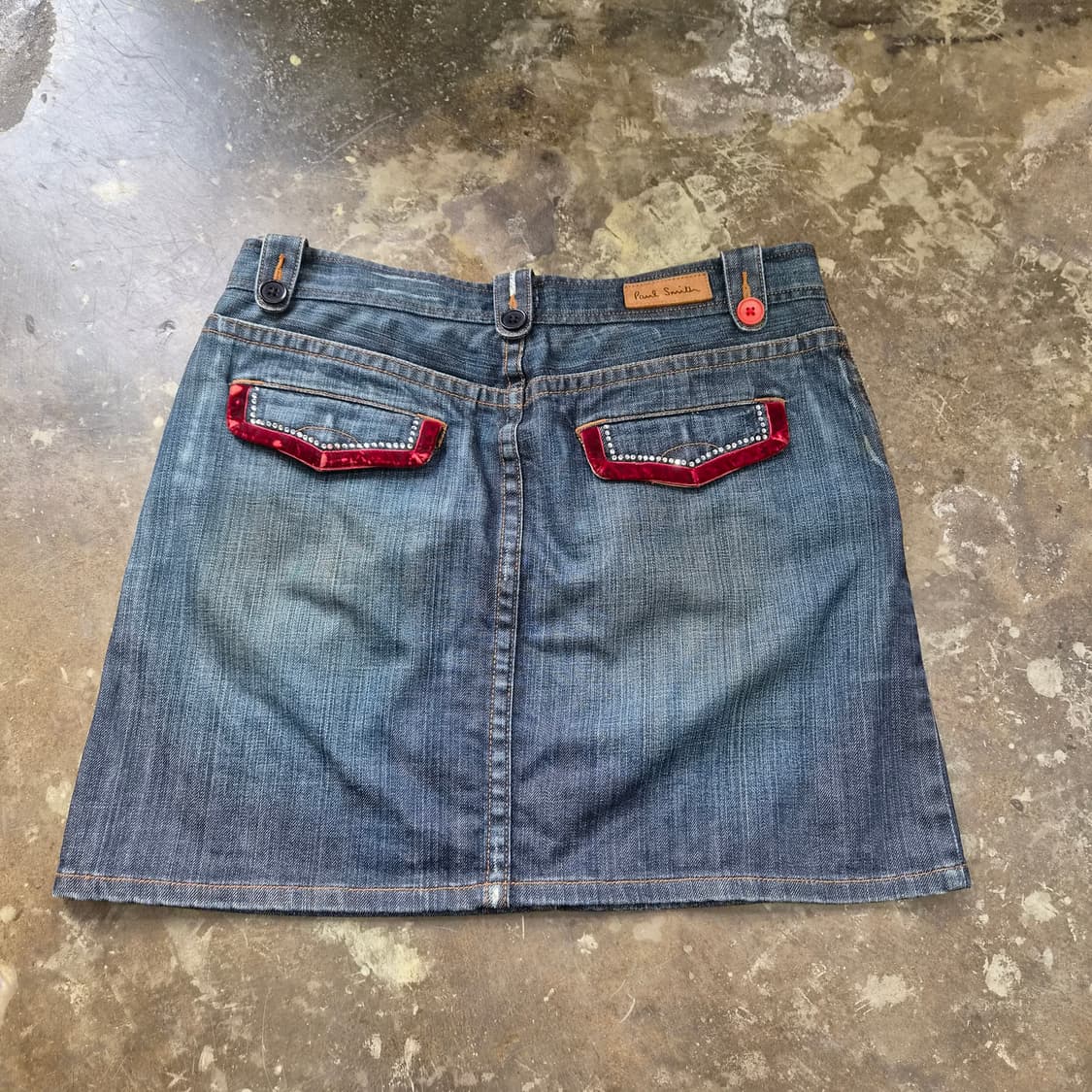 30) 폴스미스 데님 스커트 치마 청치마 상품이미지5