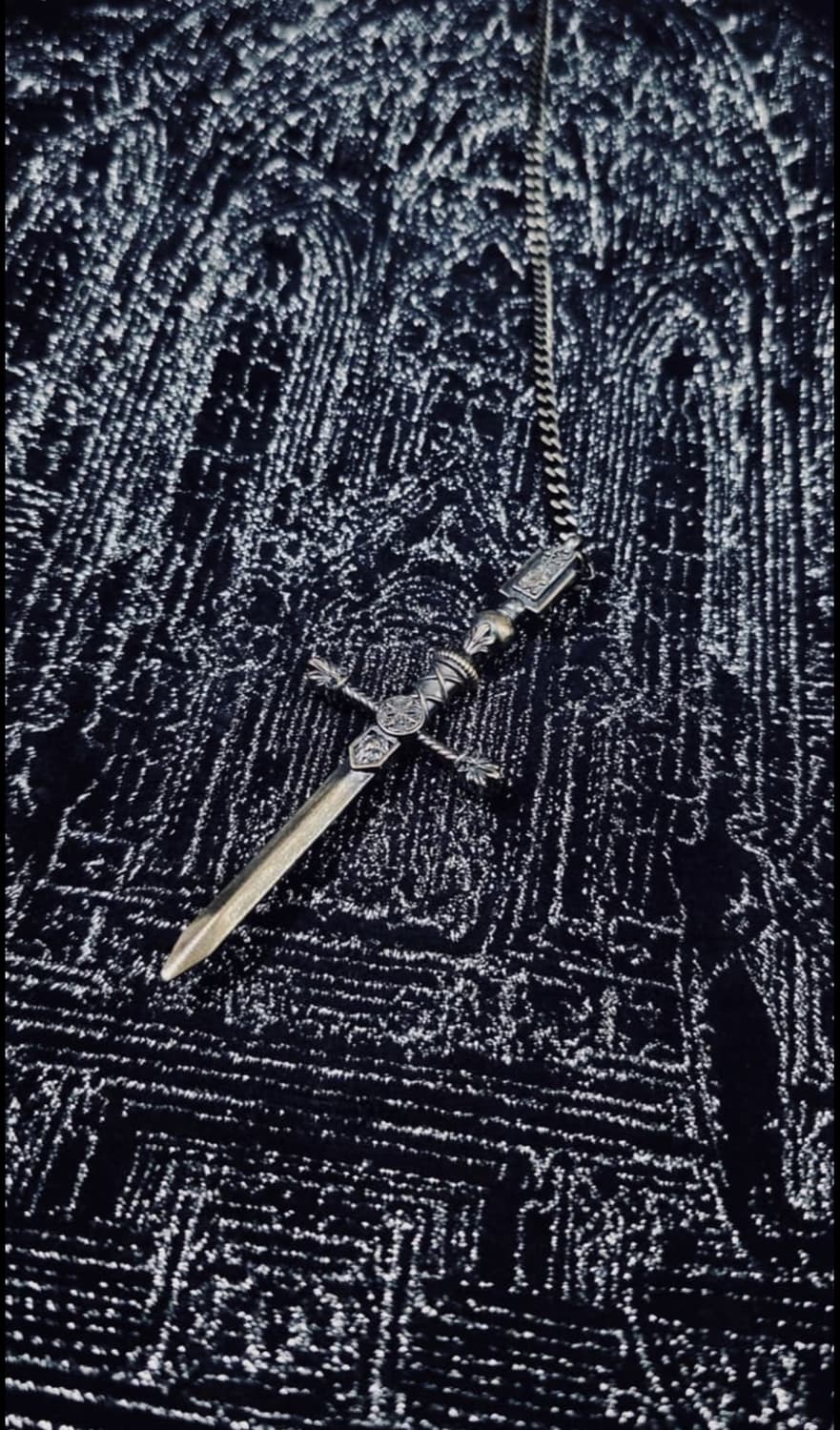 [2] 언더마이카 잔다르크 소드 오브 알터 스웨이드 블루종 상품이미지1