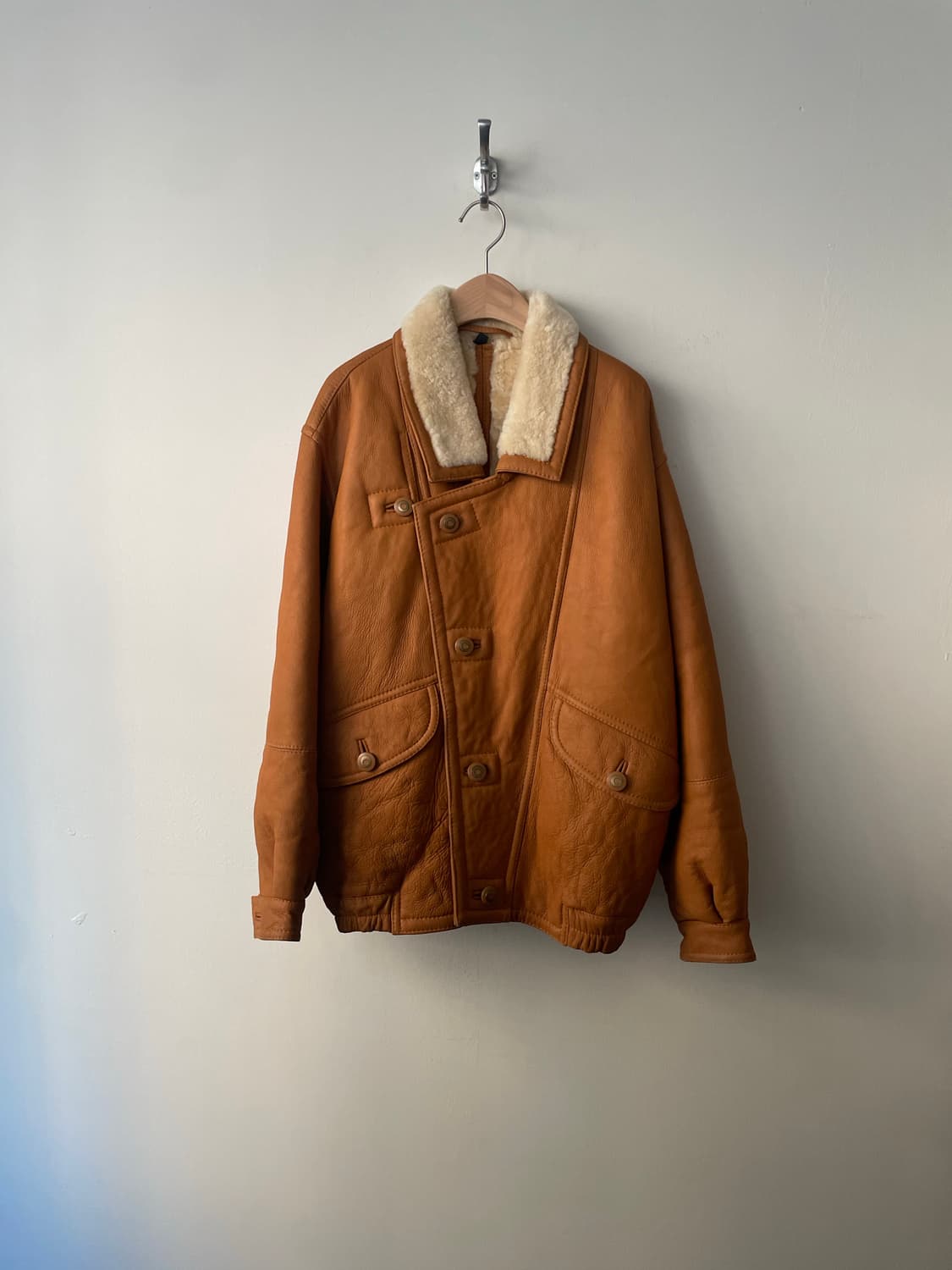 vintage European shearling leather jk 상품이미지1