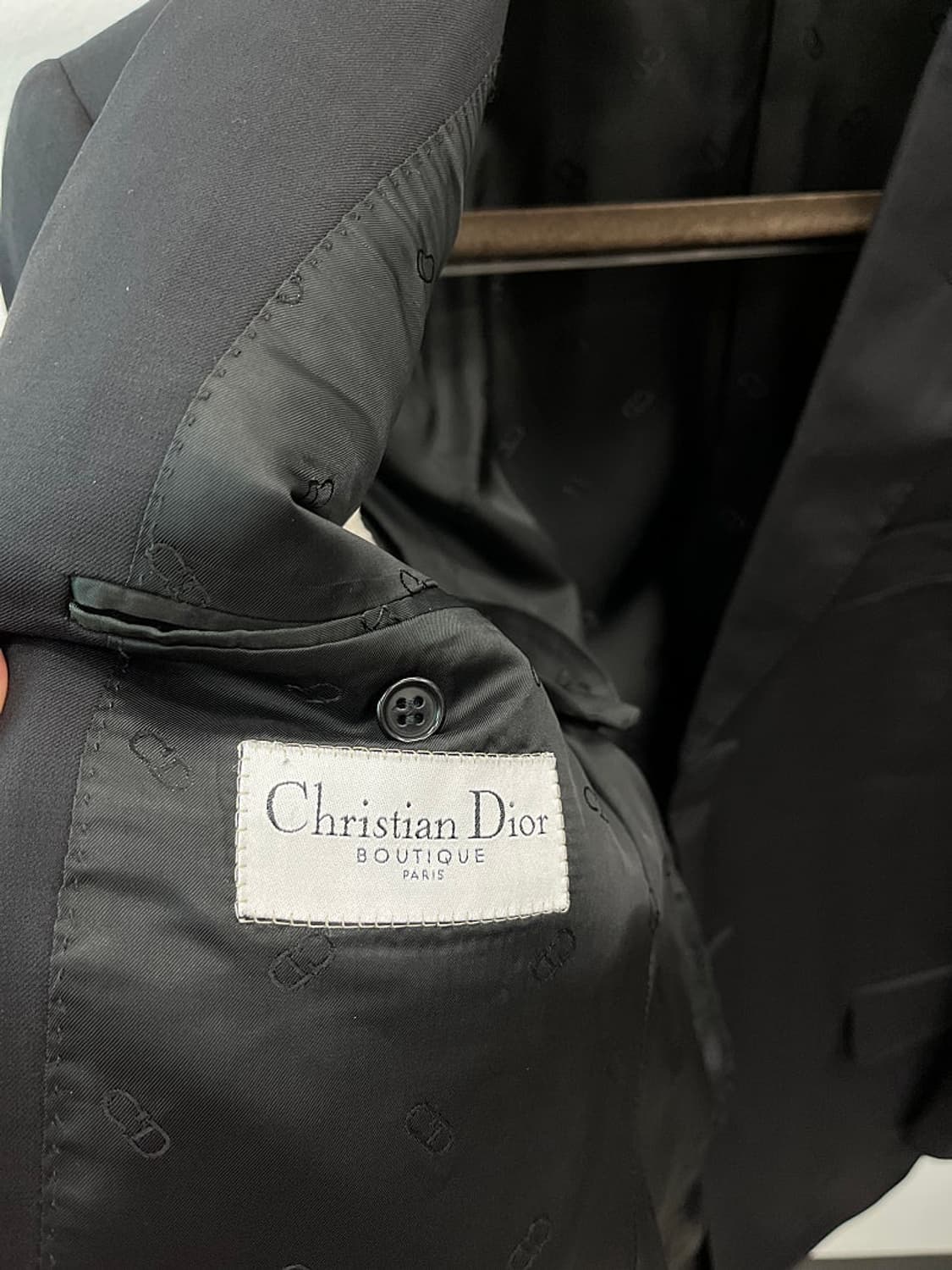 100-105) 크리스찬디올 부띠끄 은장 콤비자켓  상품이미지7