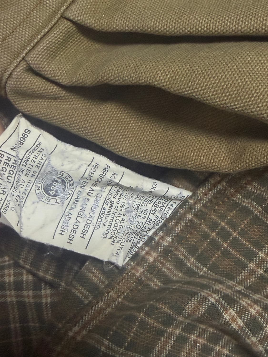 칼하트 헤비셔츠 2XL 상품이미지5