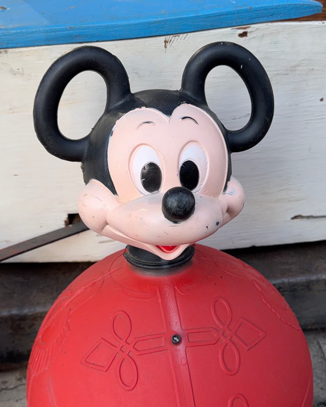 빈티지 소품 1970년 미키마우스 바운스볼 상품이미지1