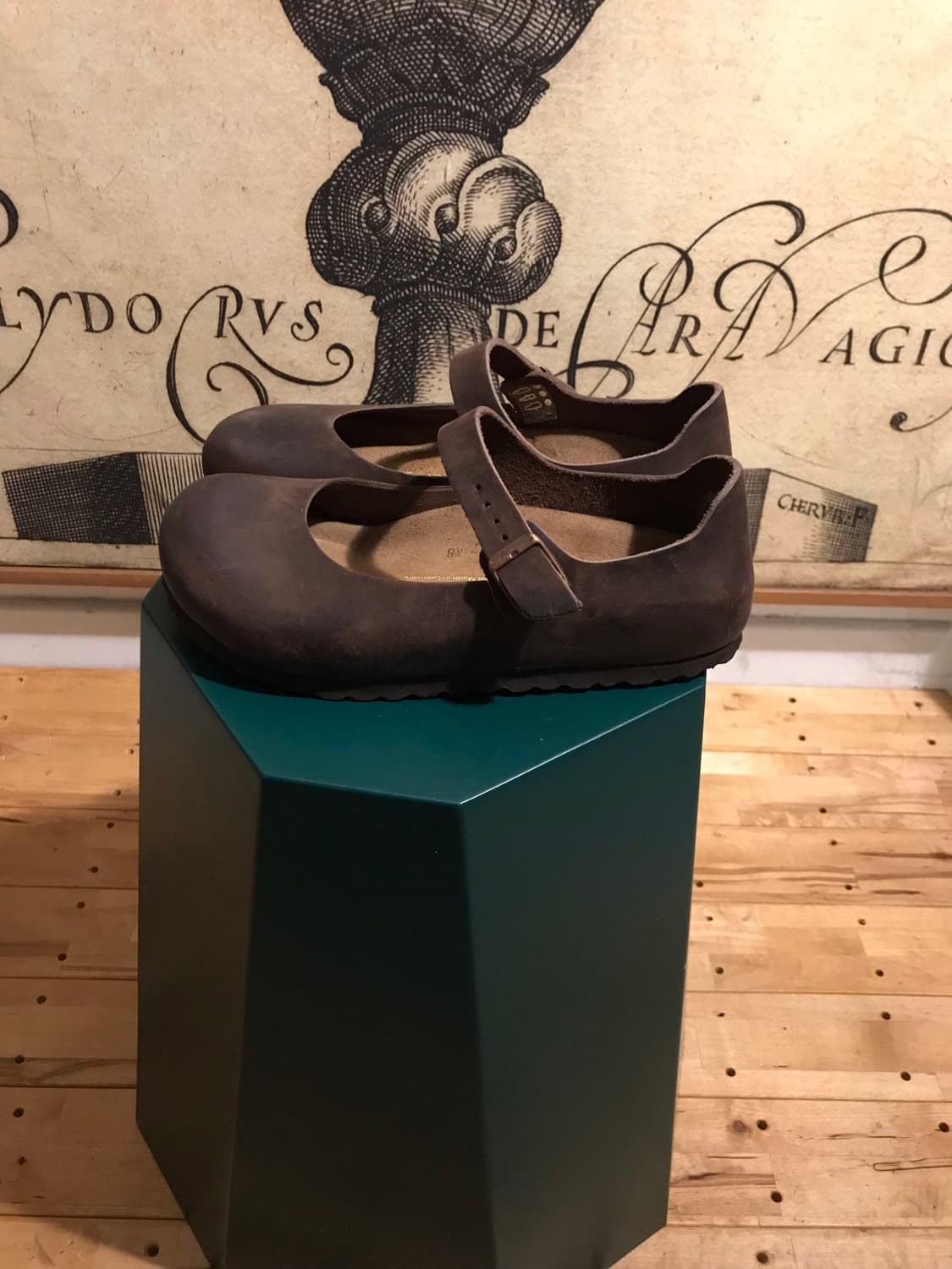 버켄스탁 타바코 브라운 레더 만토바 상품이미지2