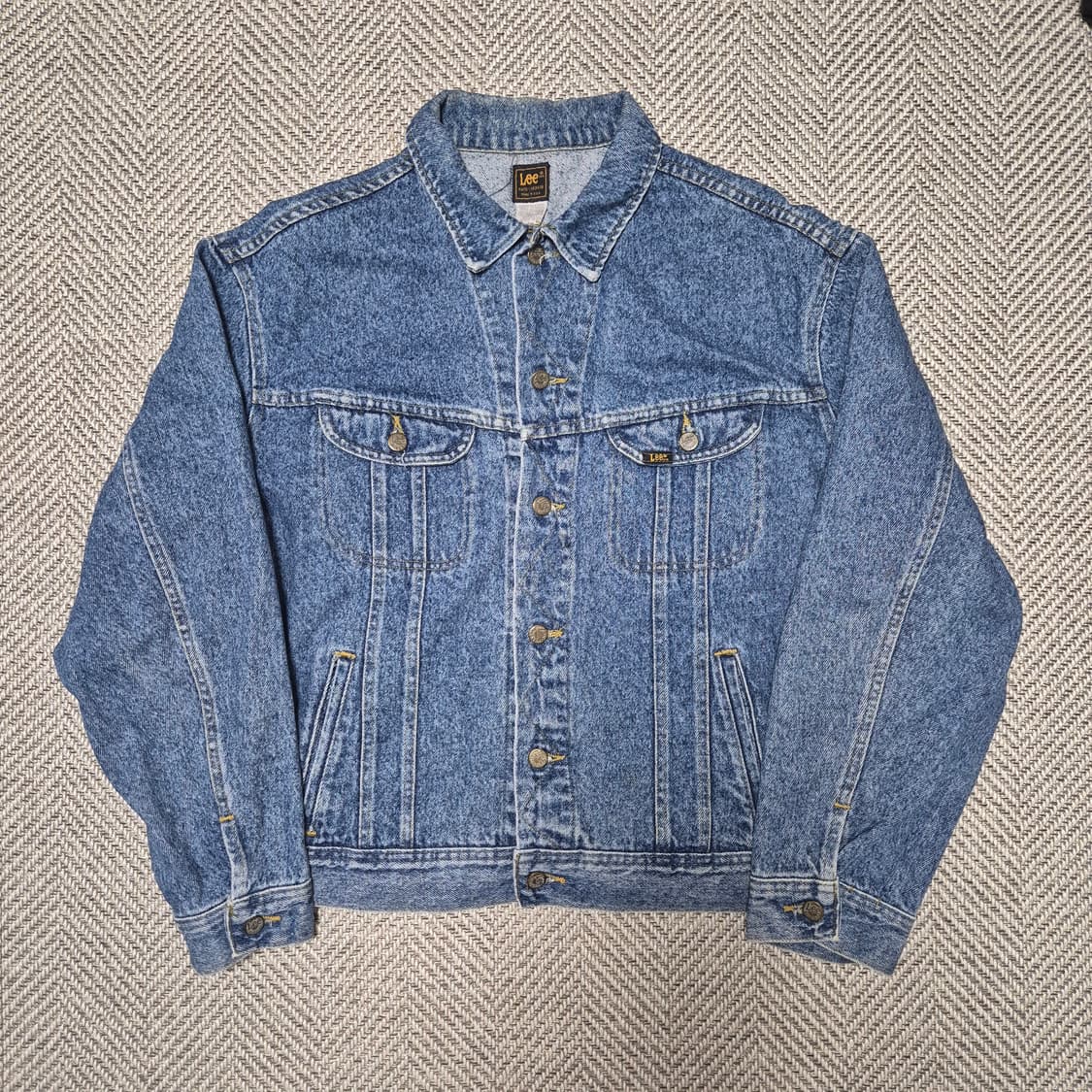 90s Lee Riders 데님 자켓 made in USA (XL) 상품이미지1