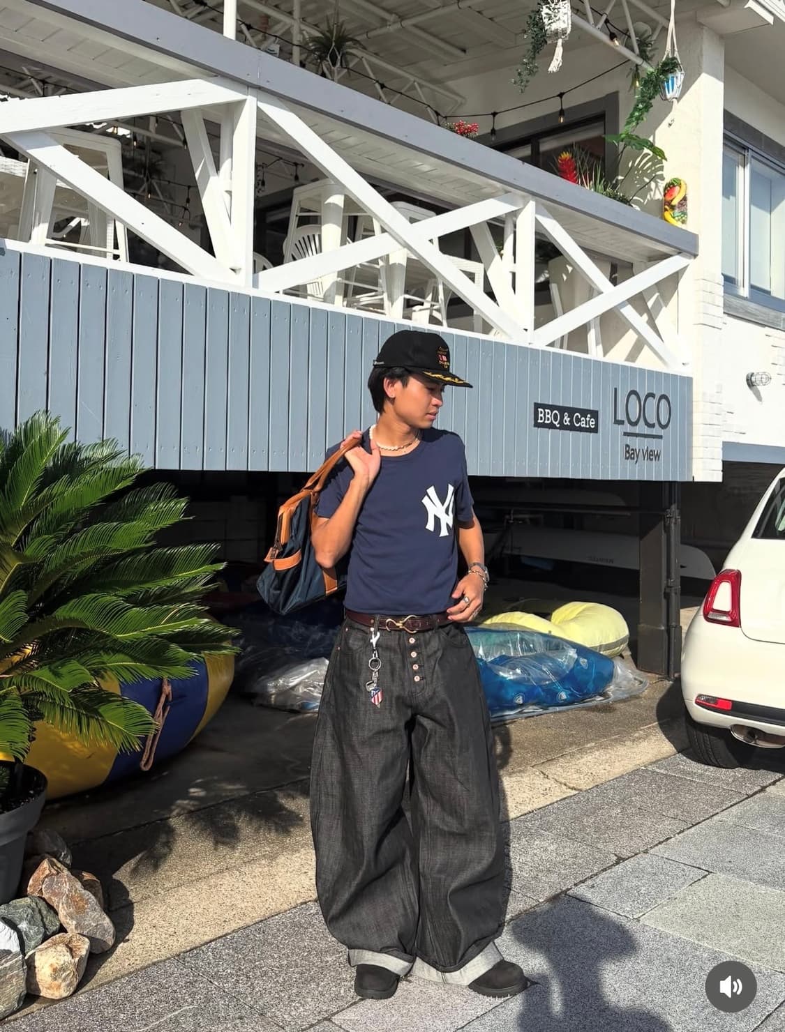 피플센스 Peoplesense 데님 L사이즈 실버버튼 (새상품) 상품이미지1